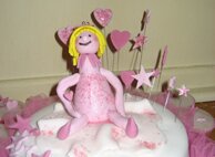 Girls Fairy Cake with Cup Cake Tower