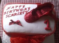 Red Shoe Birthday Cake